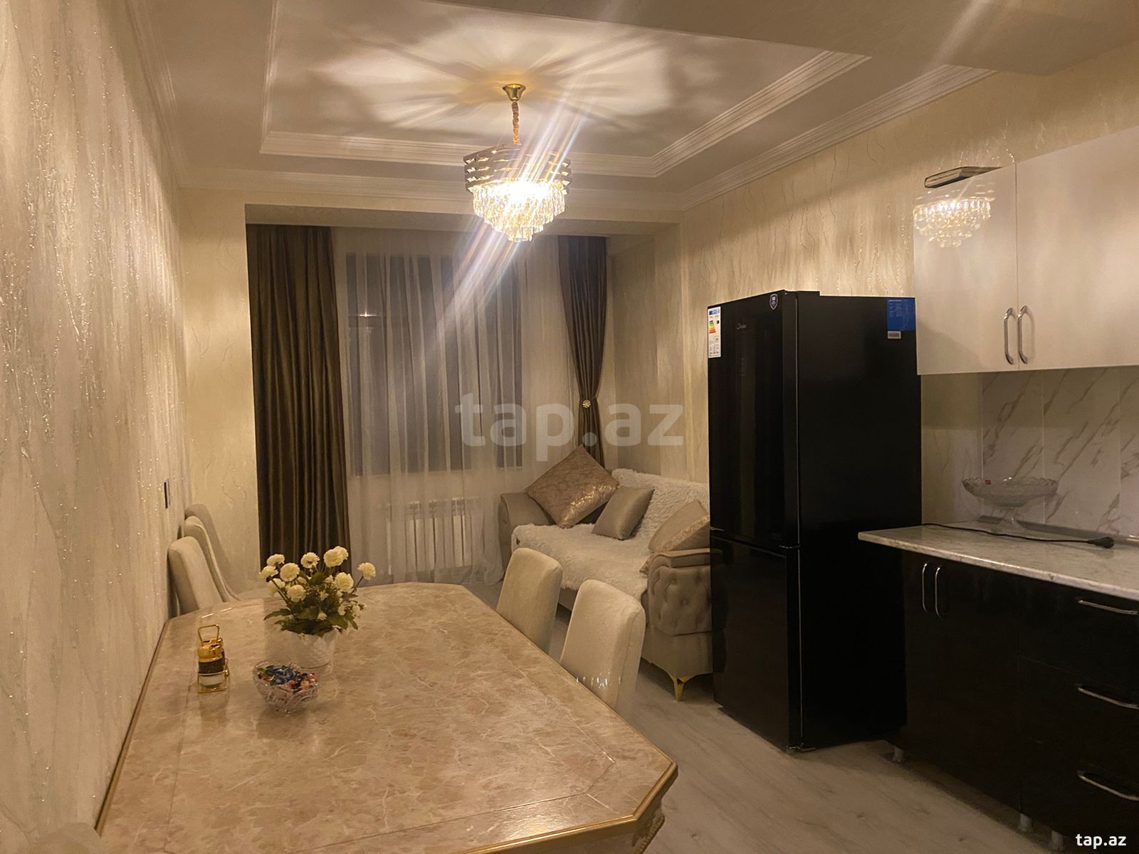 2-otaqlı yeni tikili kirayə verilir, Yeni Yasamal qəs., 60 m²