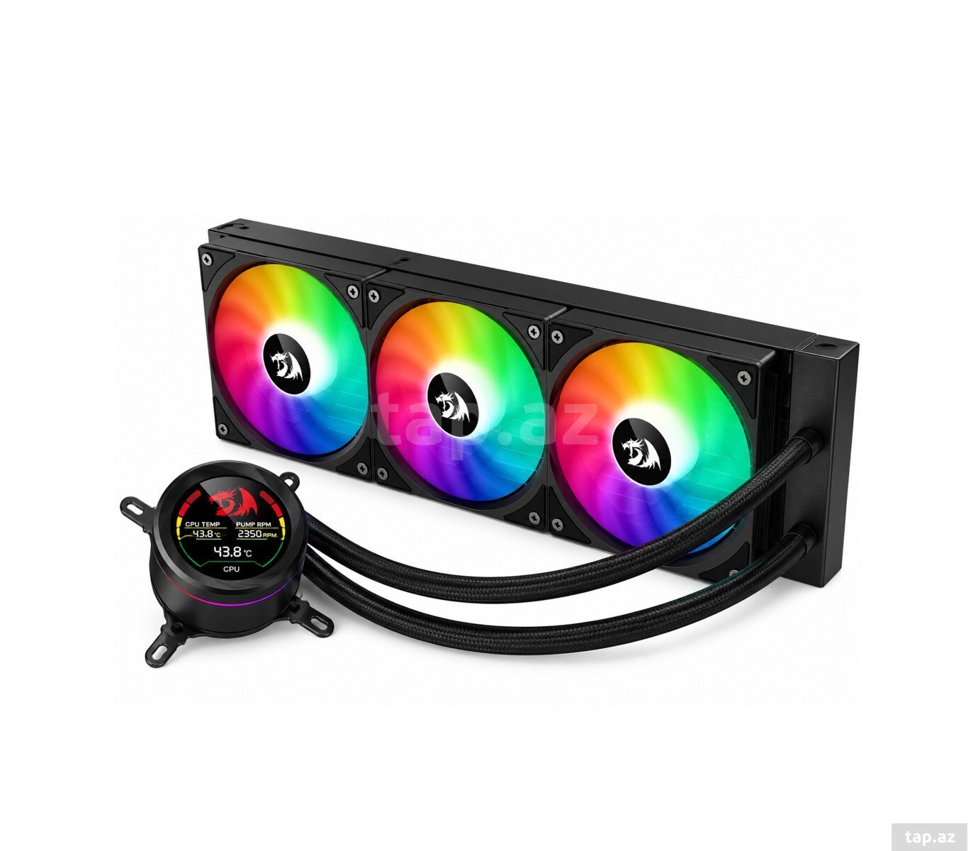 Redragon CCW-1017 360mm ARGB AIO mayə soyutma sistemi — 1