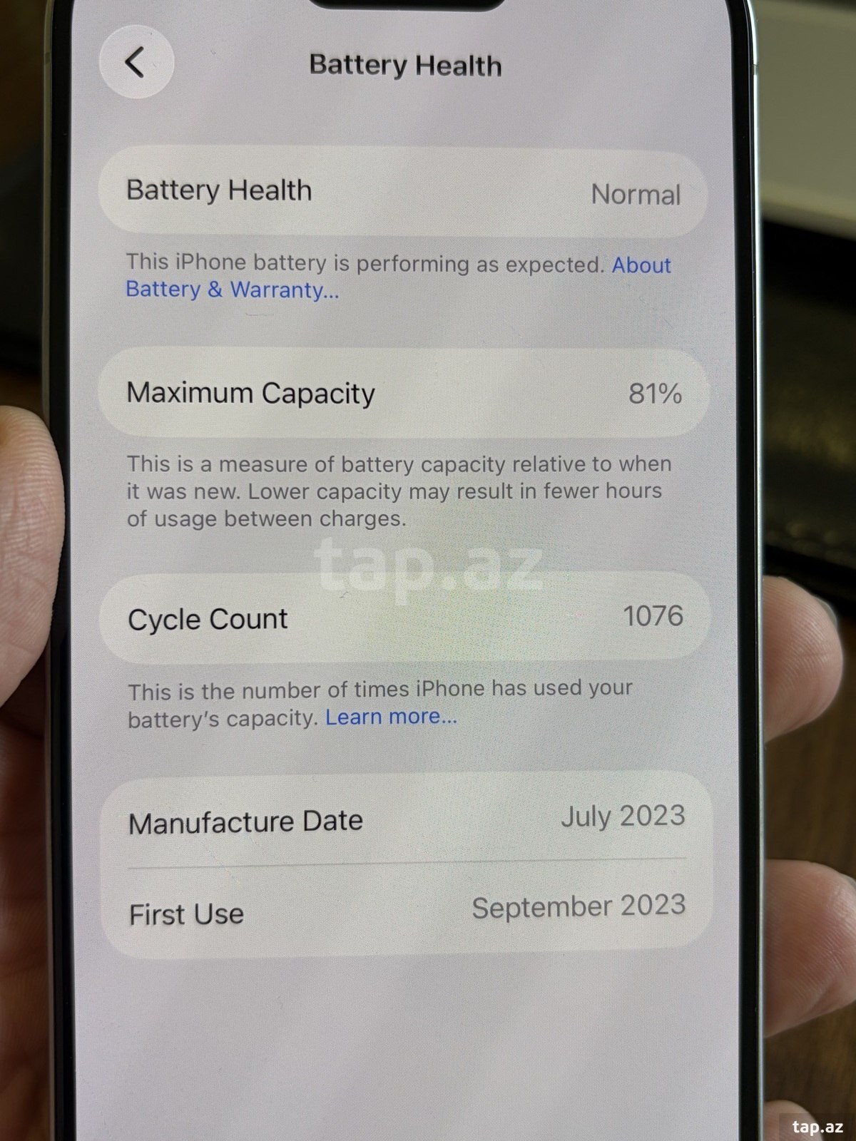 Apple iPhone 15 Pro Natural Titanium 128GB/8GB (4)