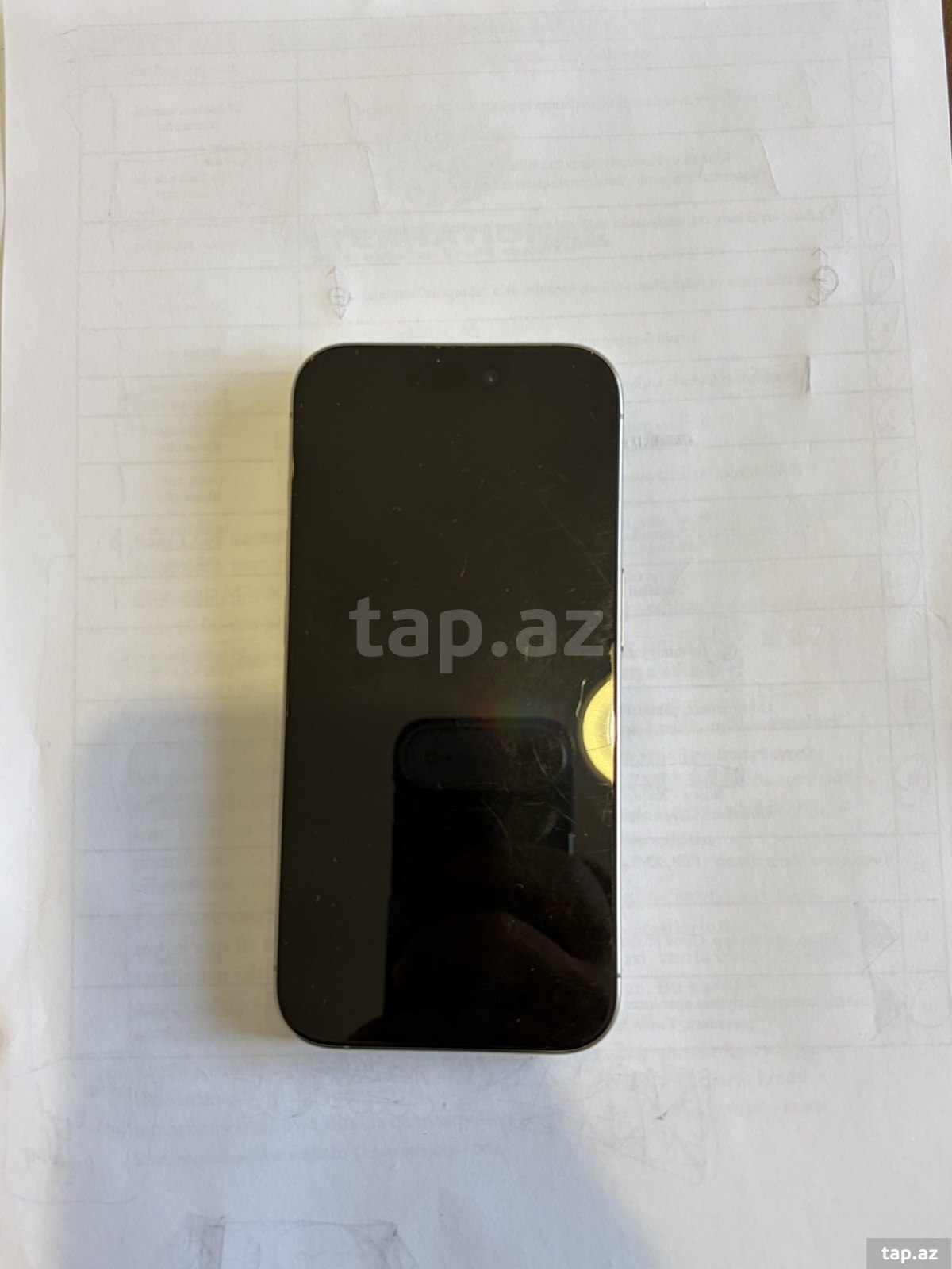 Apple iPhone 15 Pro Natural Titanium 128GB/8GB (2)