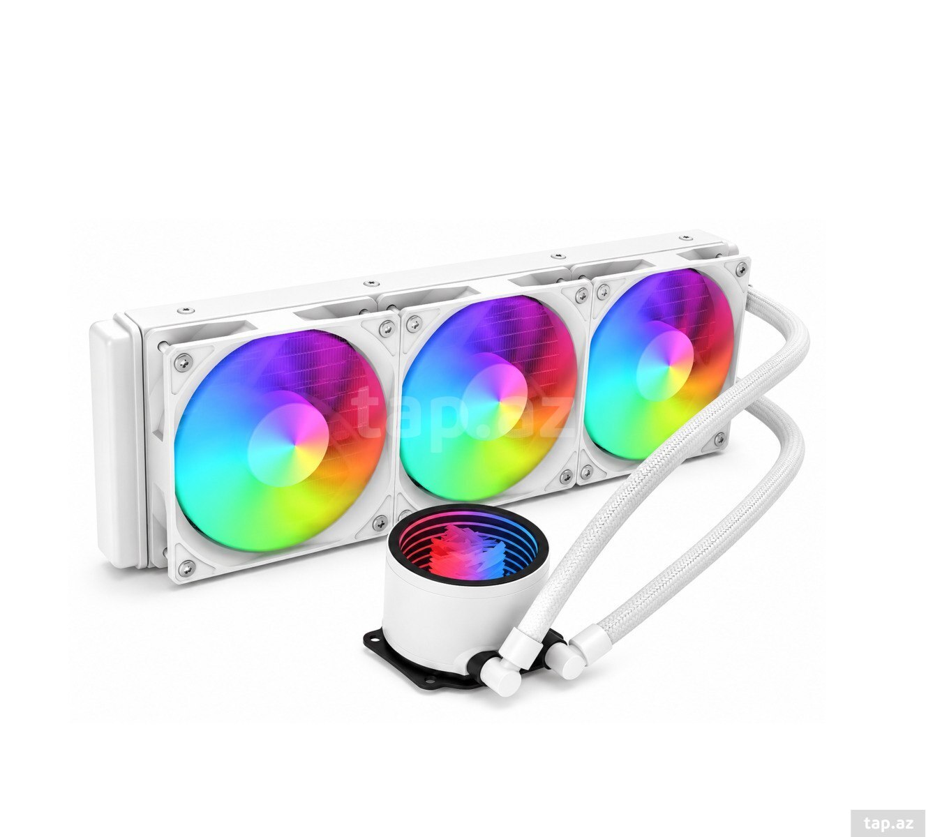 Redragon CCW-3013W 360mm White ARGB AIO maye soyutma sistemi — 1
