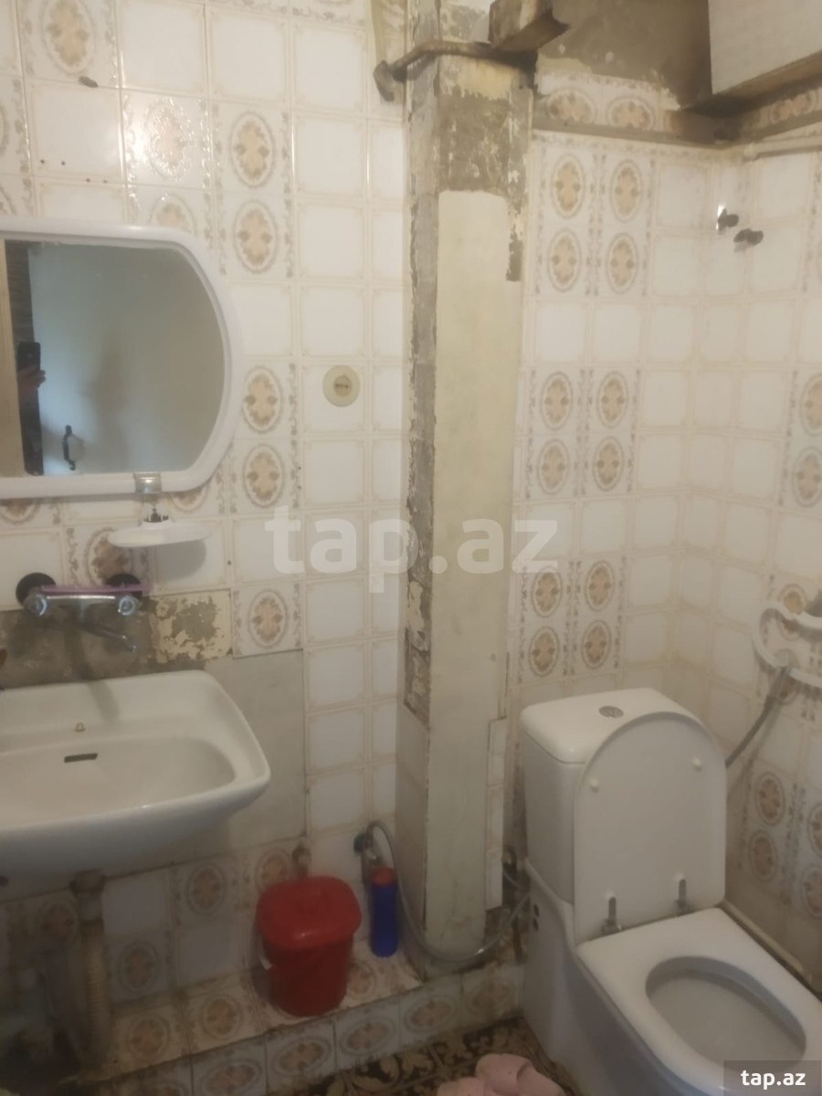 2-otaqlı mənzil kirayə verilir, E. Akademiyası m., 45 m² (5)