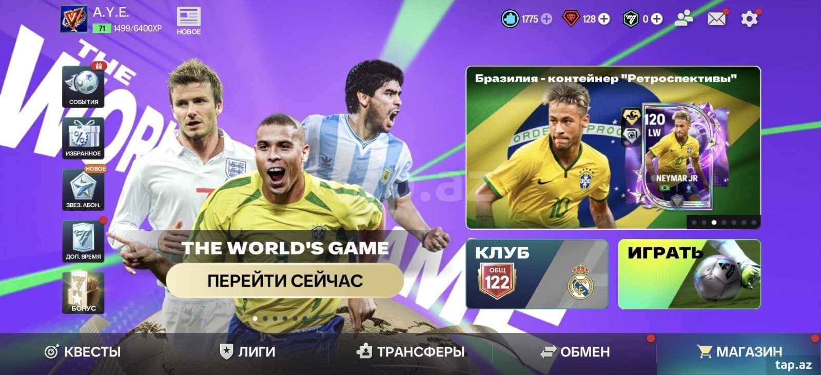 FC Mobile oyunu