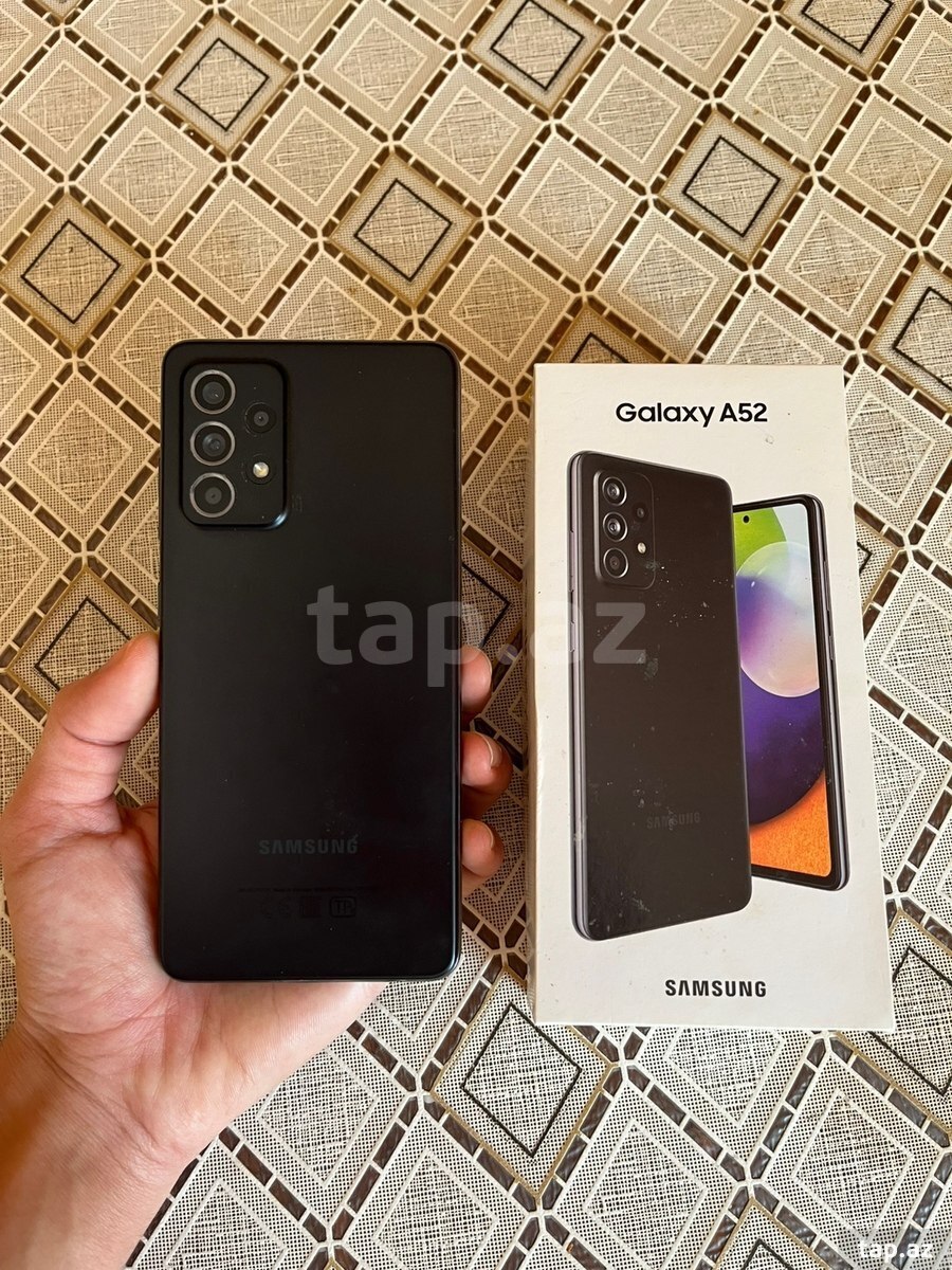 Samsung Galaxy A52 Awesome Black 256GB/8GB (2)