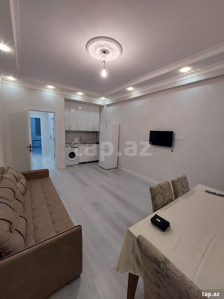 2-otaqlı yeni tikili kirayə verilir, Xırdalan ş., 55 m²