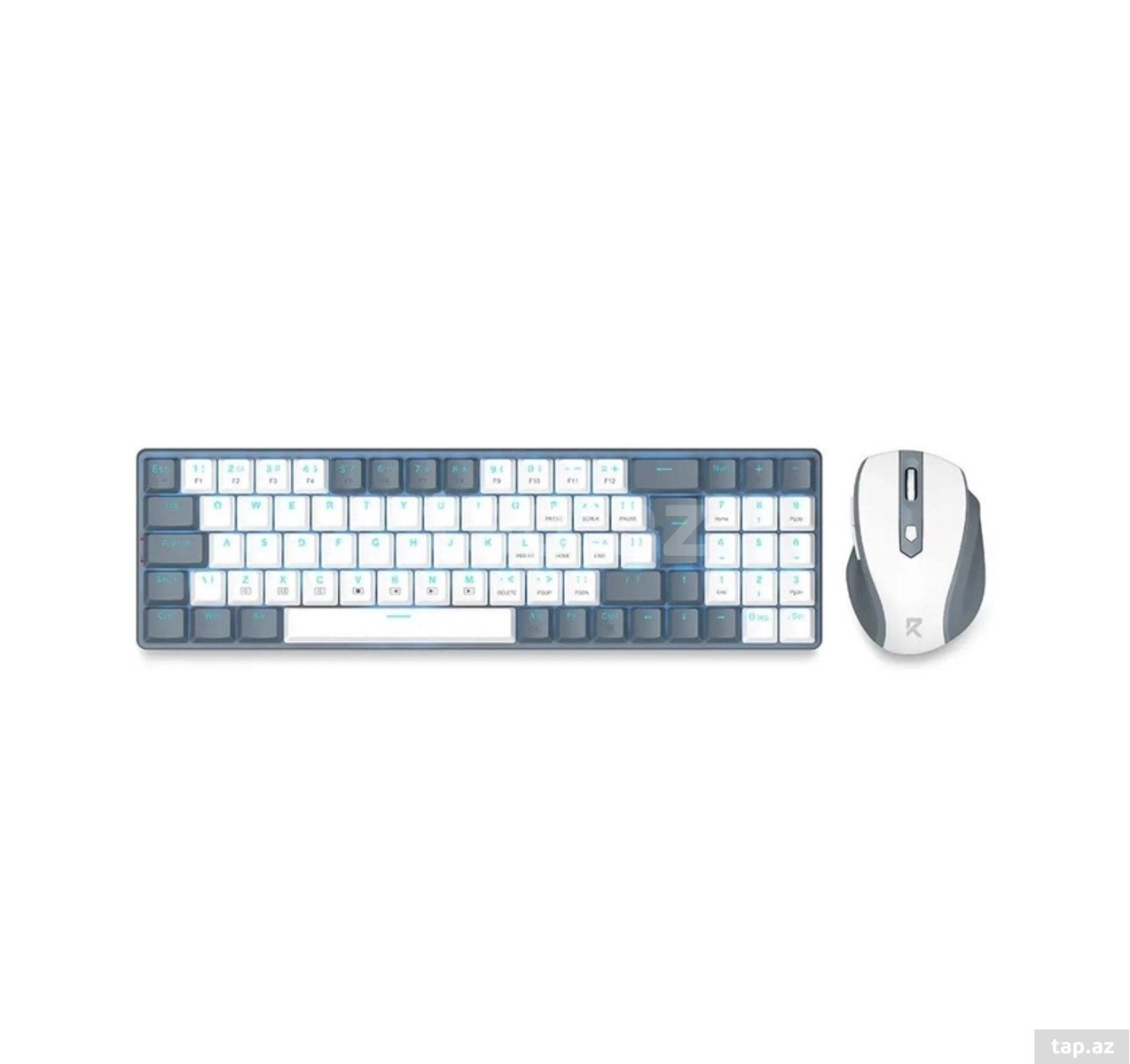 Redragon BS-8772GW Wireless Mechanical Keyboard and Mouse Combo — 1