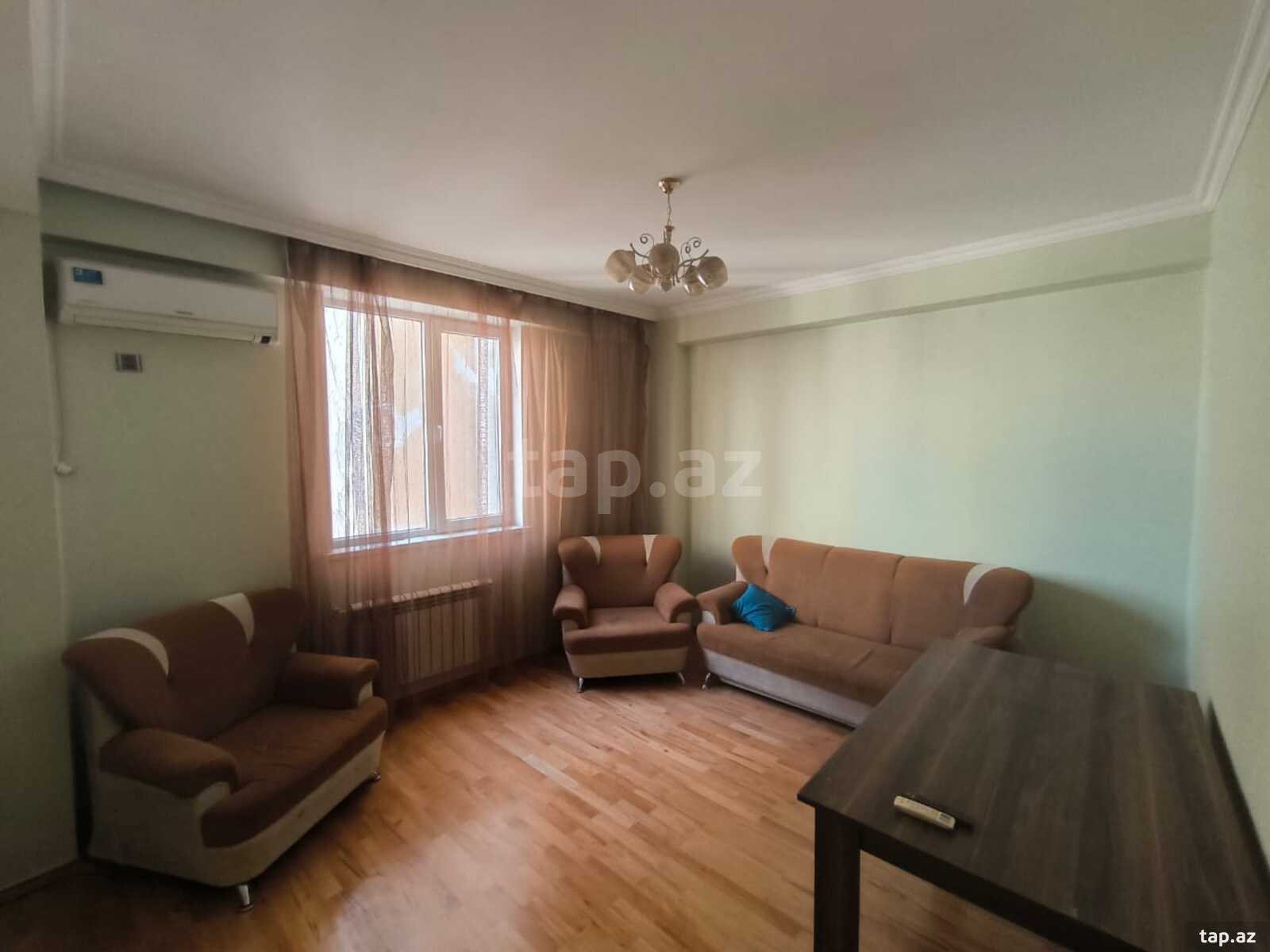 3-otaqlı yeni tikili, Həzi Aslanov m., 88 m² (6)