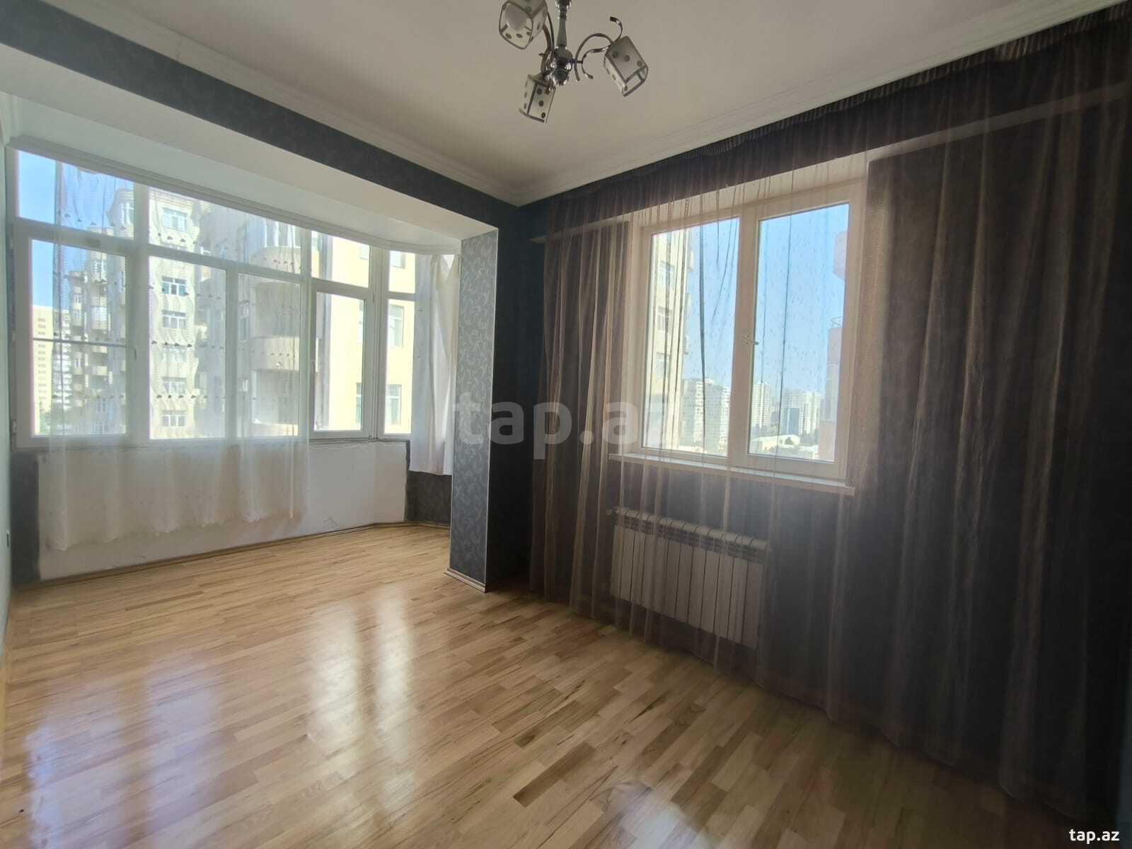 3-otaqlı yeni tikili, Həzi Aslanov m., 88 m² (16)