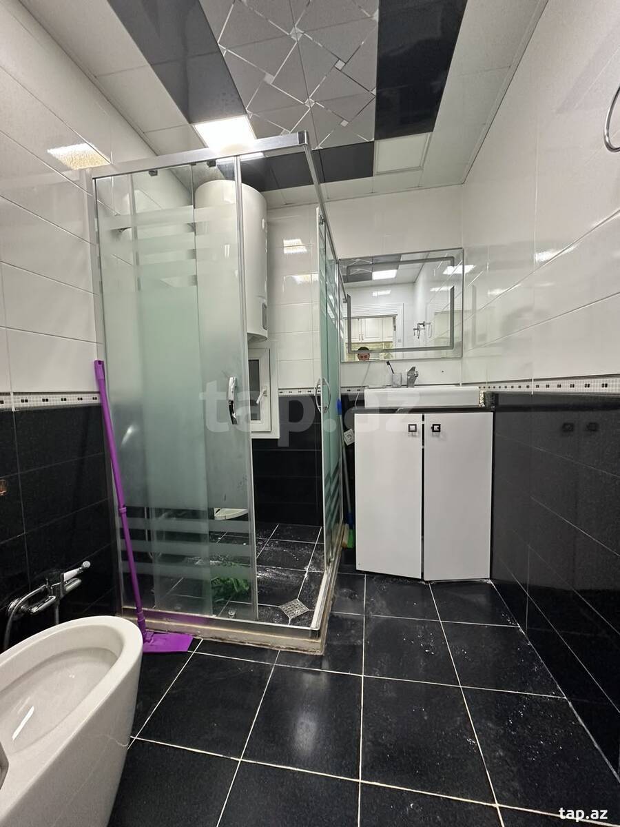 2-otaqlı yeni tikili kirayə verilir, Həzi Aslanov m., 60 m² (8)