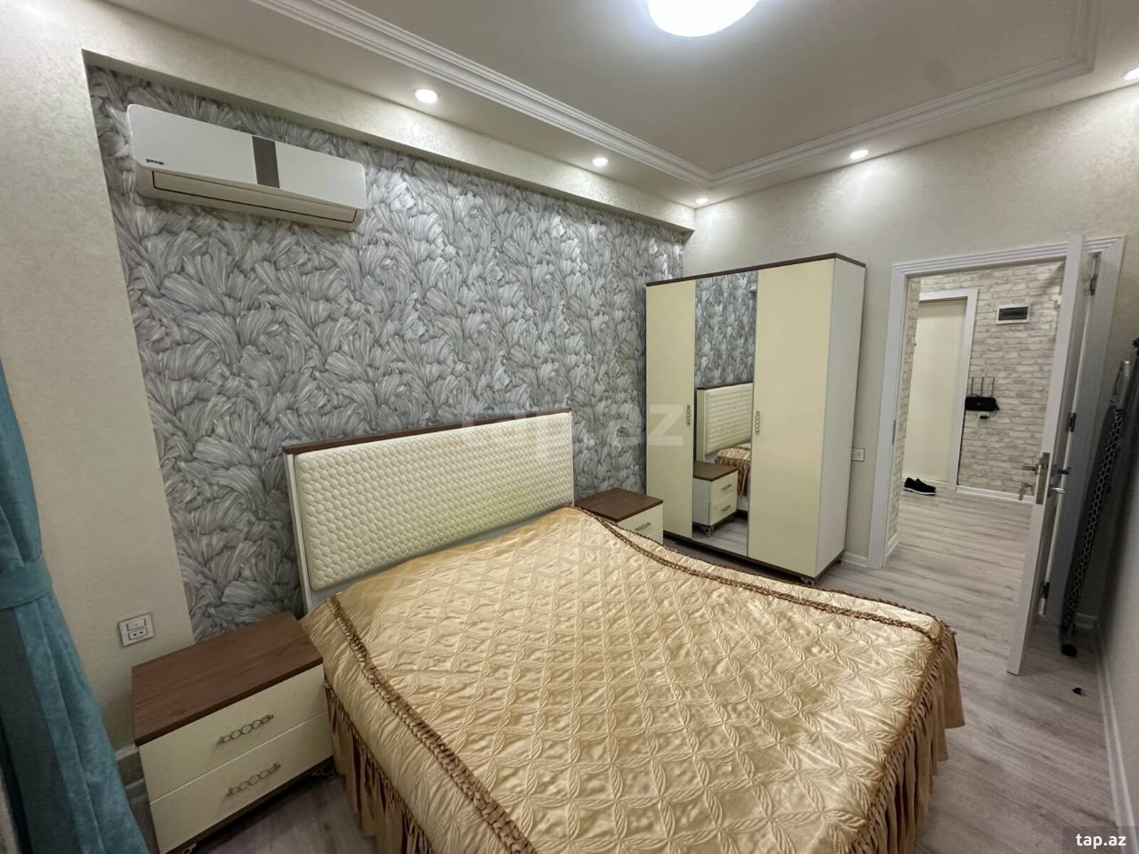 2-otaqlı yeni tikili kirayə verilir, Həzi Aslanov m., 60 m² (4)