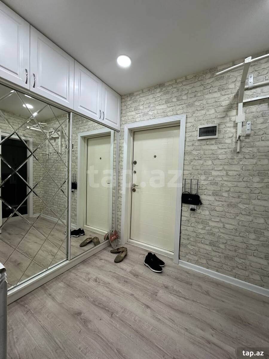 2-otaqlı yeni tikili kirayə verilir, Həzi Aslanov m., 60 m² (7)