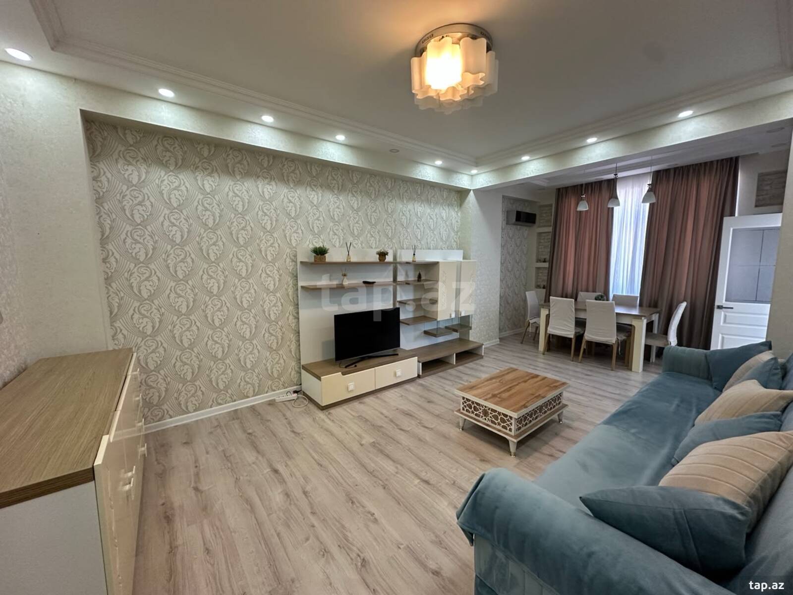 2-otaqlı yeni tikili kirayə verilir, Həzi Aslanov m., 60 m²