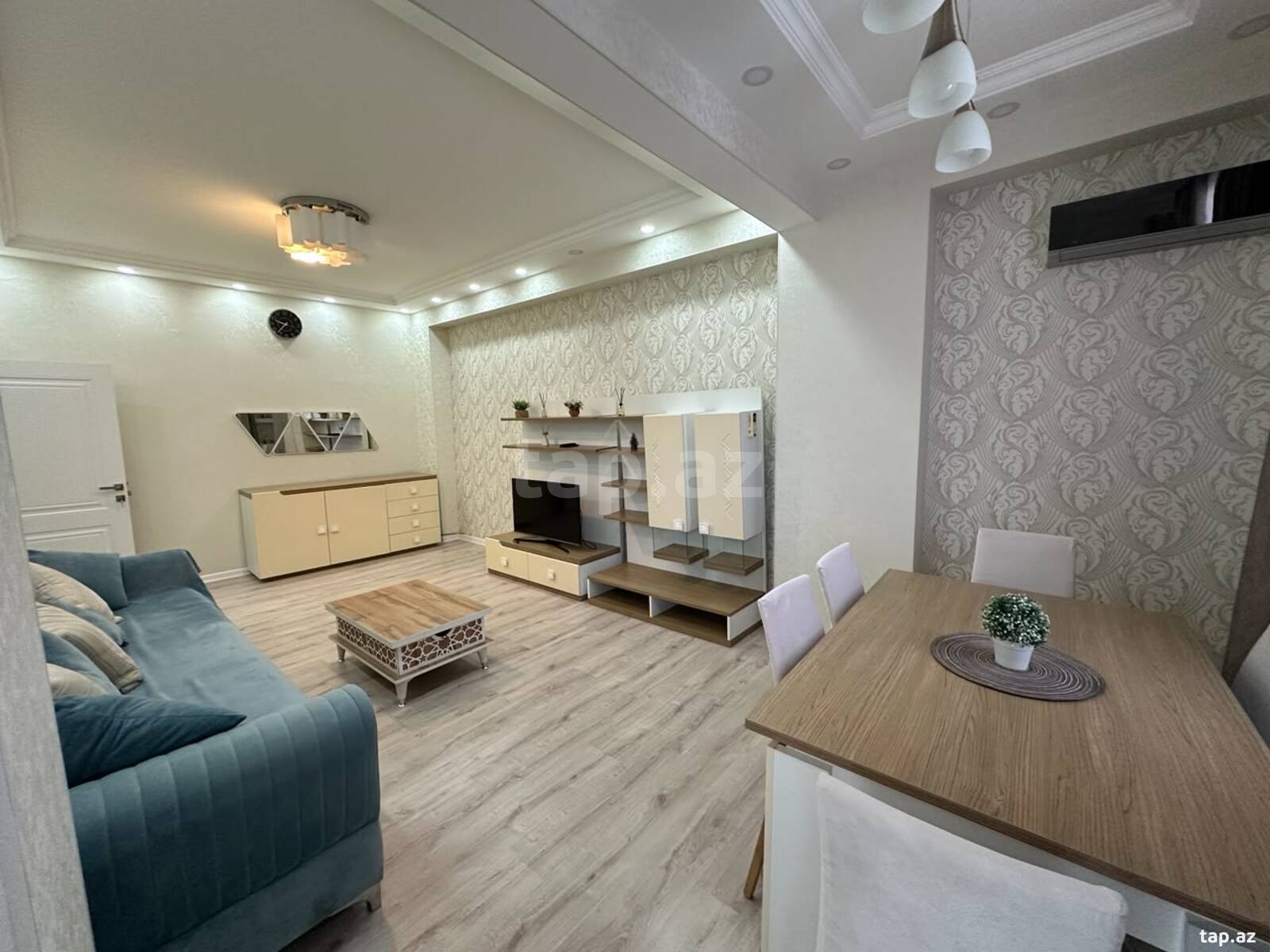 2-otaqlı yeni tikili kirayə verilir, Həzi Aslanov m., 60 m² (2)