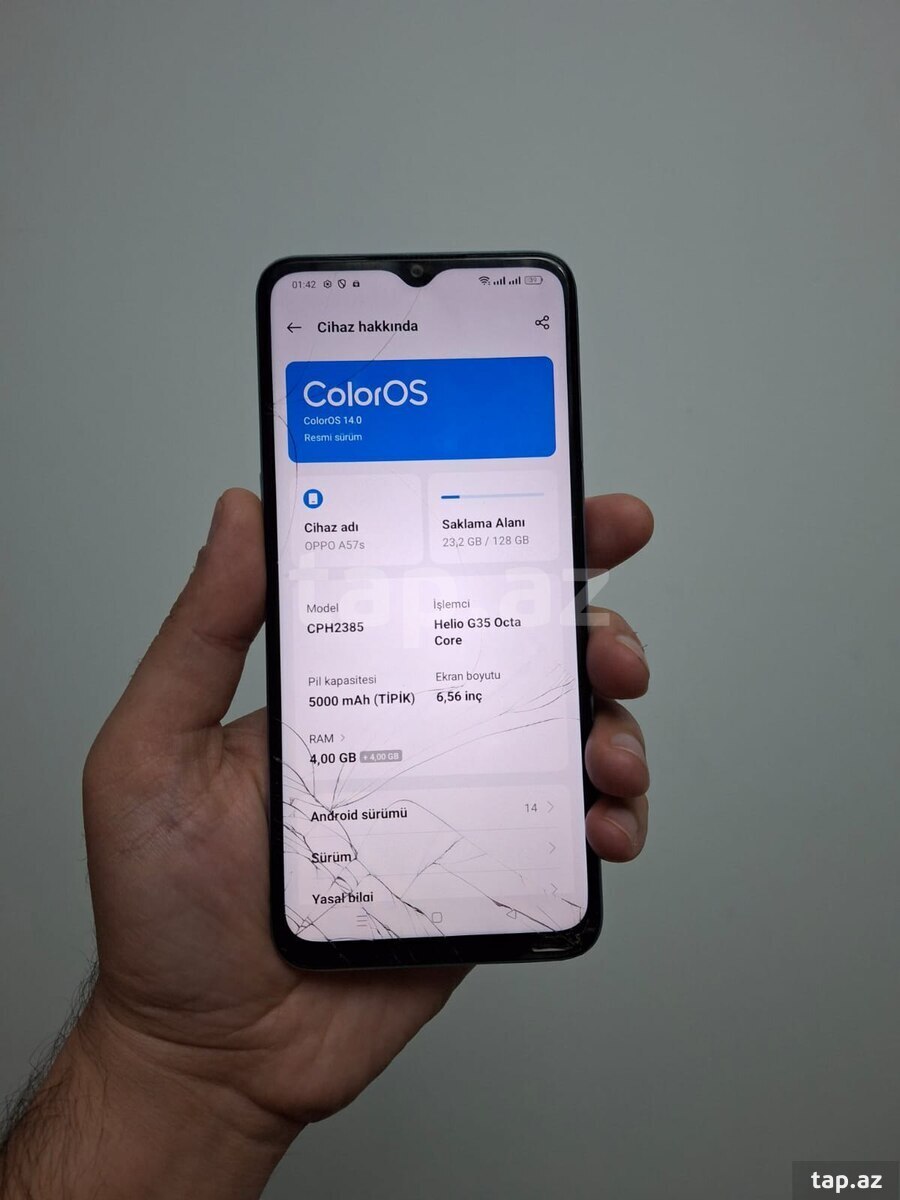 OPPO A57s Sky Blue 128GB/4GB (2)