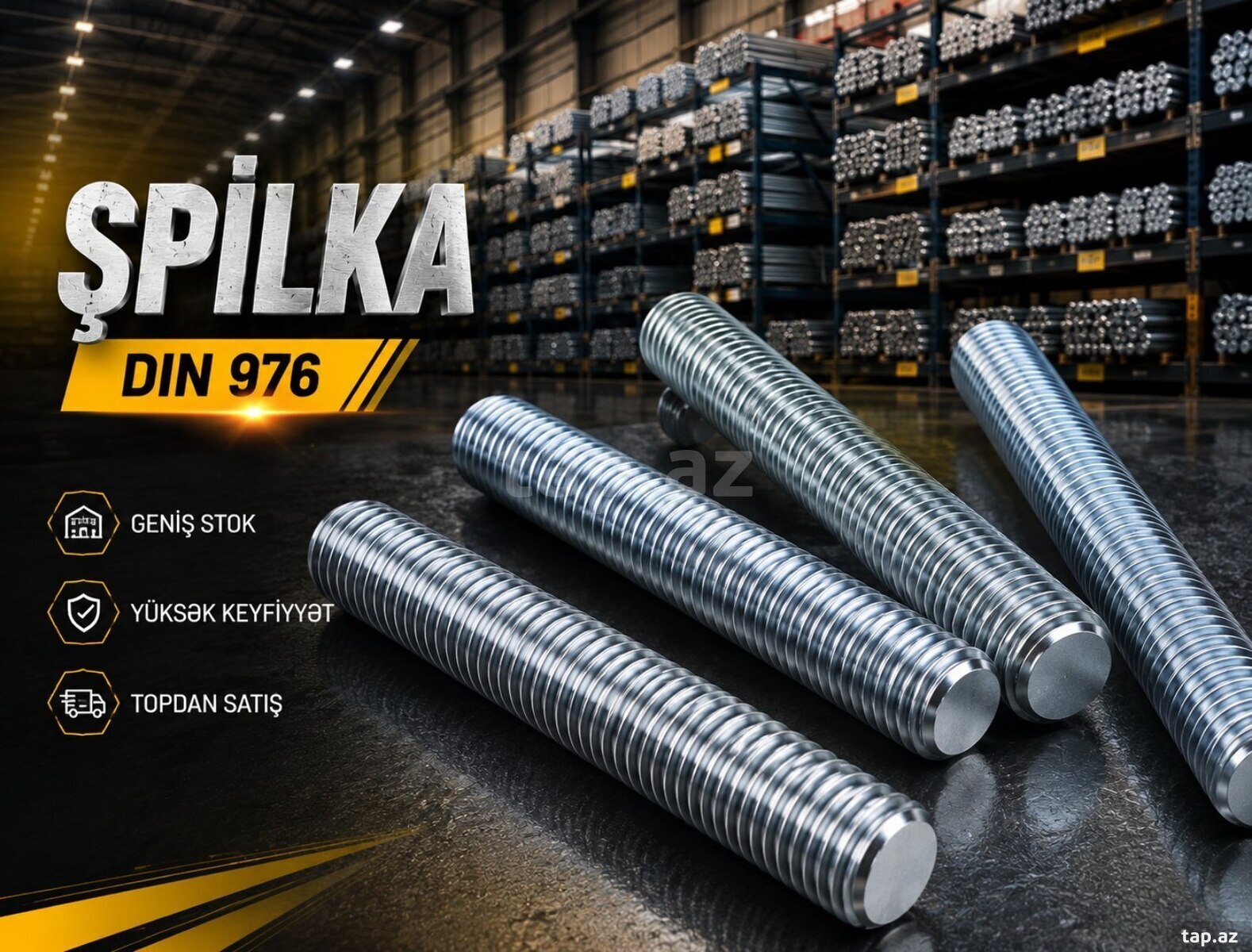 Şpilka, rod, bolt