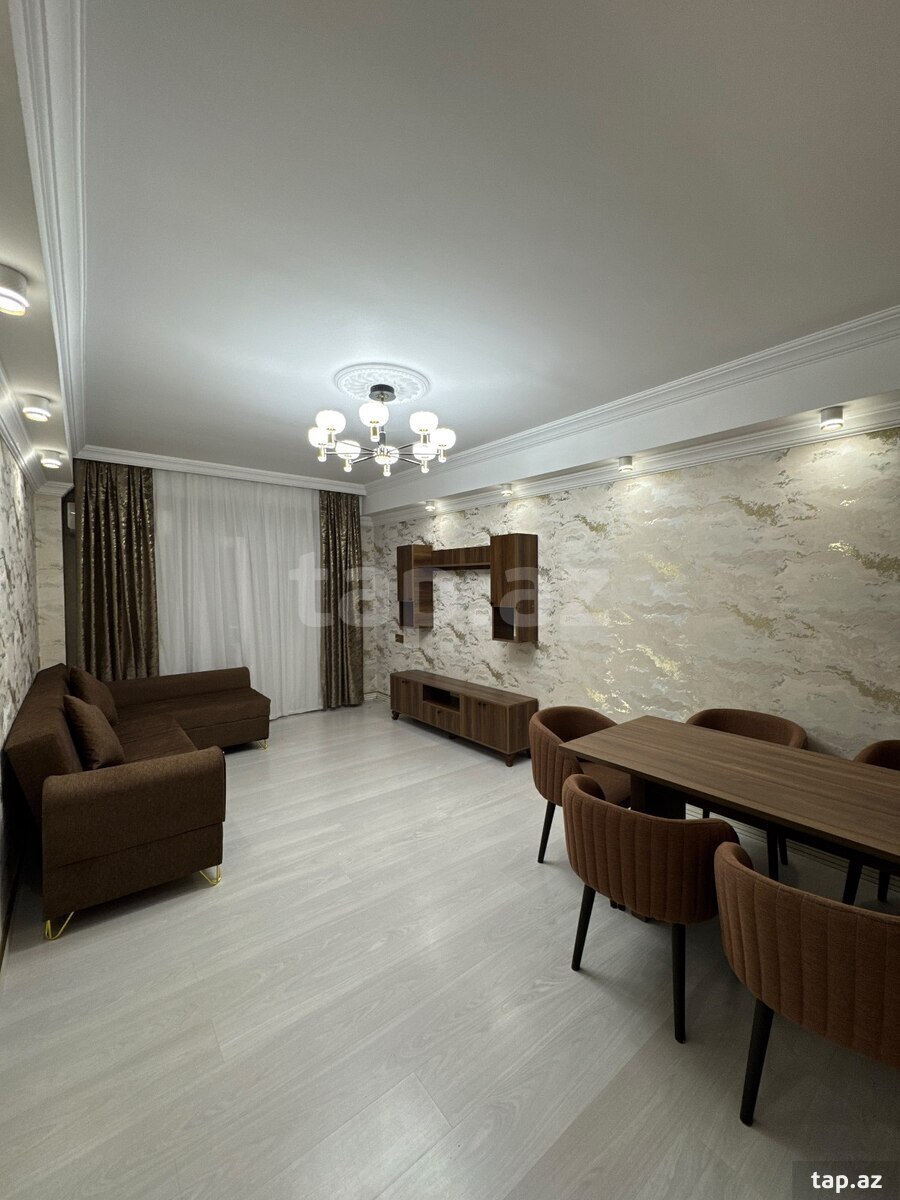 2-otaqlı yeni tikili kirayə verilir, Yeni Yasamal qəs., 60 m²