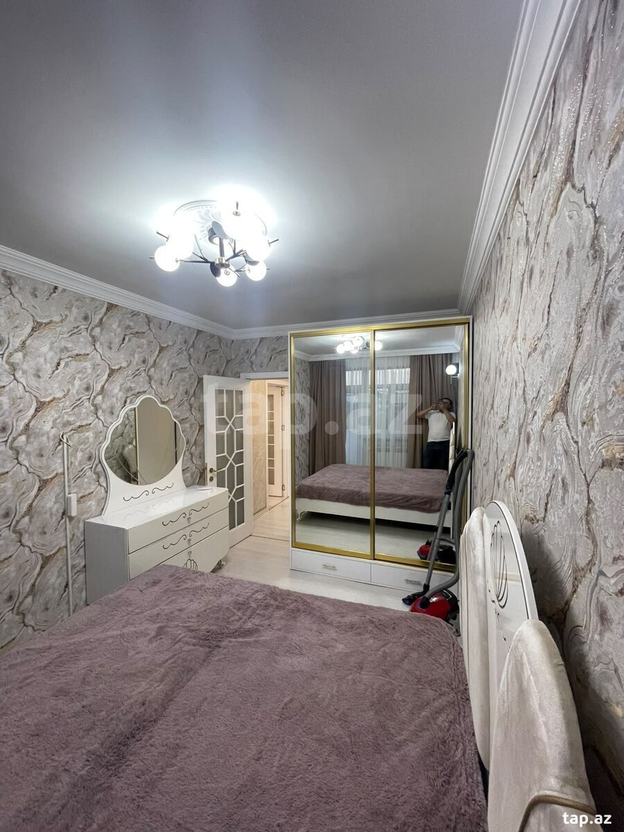 2-otaqlı yeni tikili kirayə verilir, Yeni Yasamal qəs., 60 m² (3)