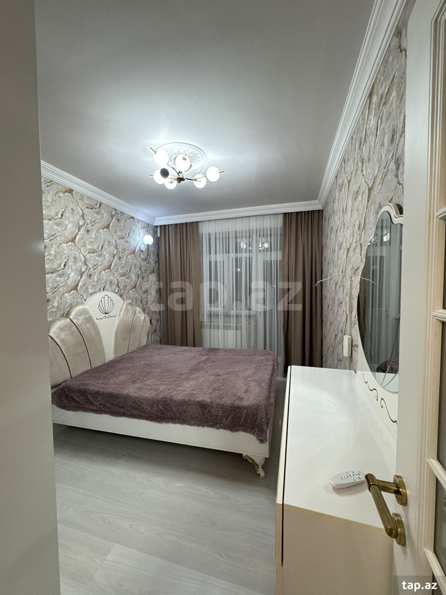 2-otaqlı yeni tikili kirayə verilir, Yeni Yasamal qəs., 60 m² (5)