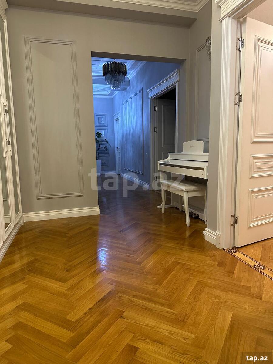 3-otaqlı yeni tikili kirayə verilir, Elmlər Akademiyası m., 130 m² (4)