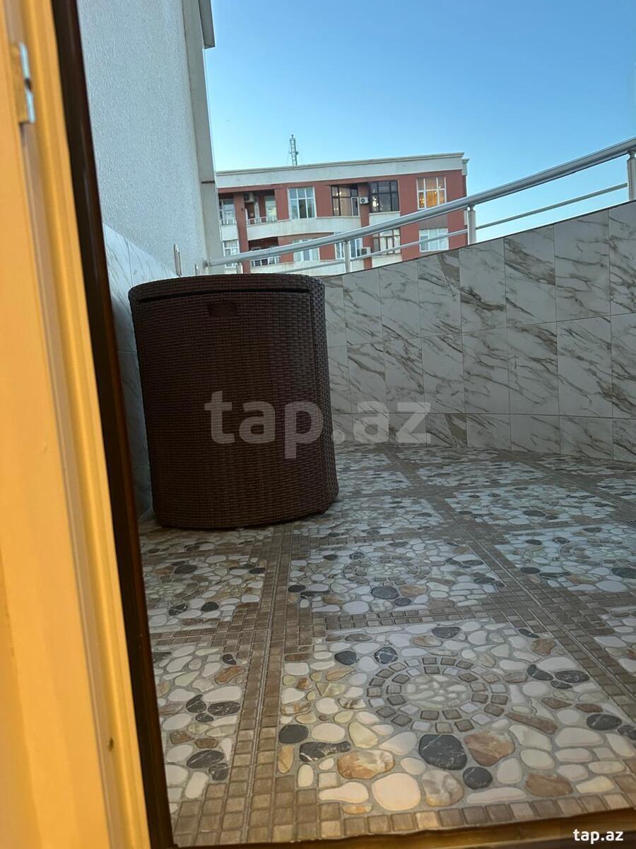 3-otaqlı yeni tikili kirayə verilir, Elmlər Akademiyası m., 130 m² (8)