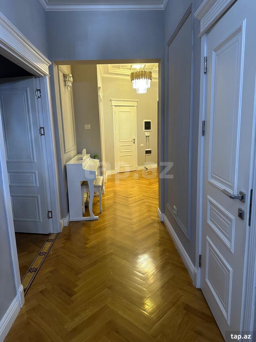 3-otaqlı yeni tikili kirayə verilir, Elmlər Akademiyası m., 130 m² (17)