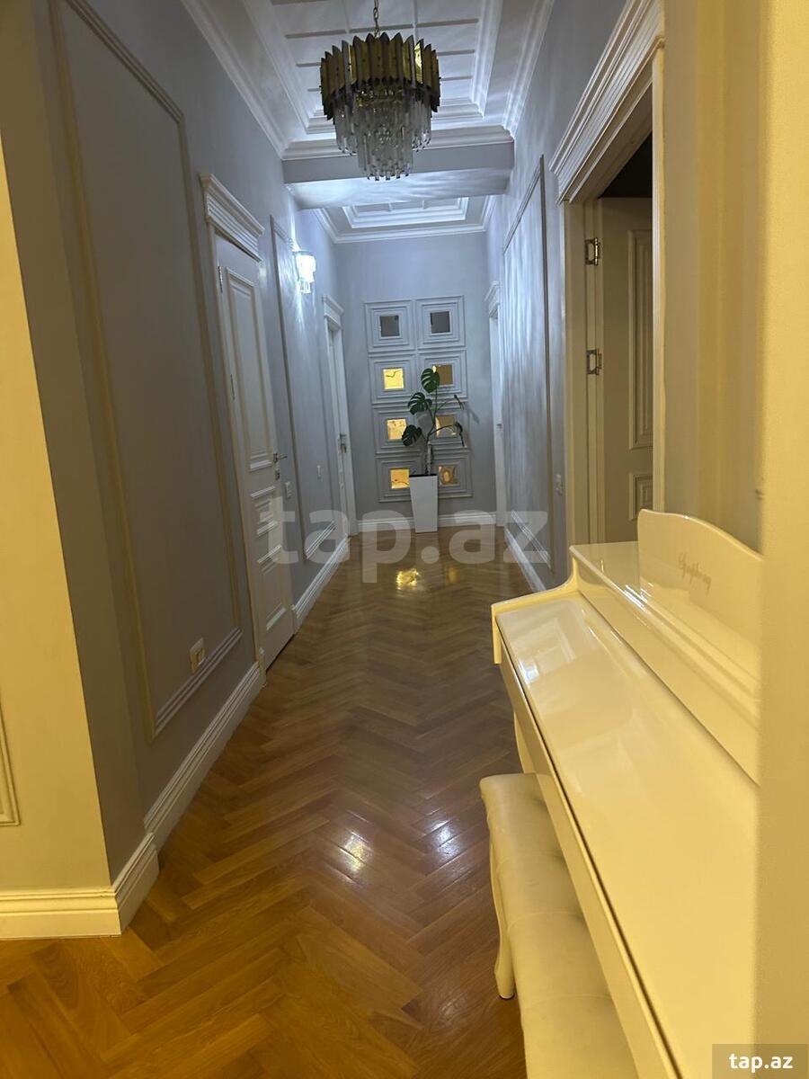 3-otaqlı yeni tikili kirayə verilir, Elmlər Akademiyası m., 130 m² (5)
