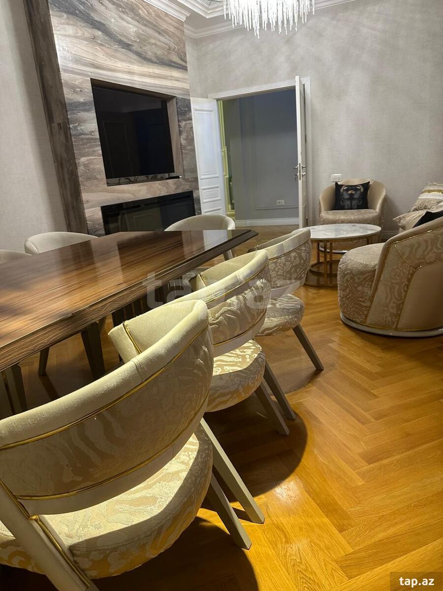 3-otaqlı yeni tikili kirayə verilir, Elmlər Akademiyası m., 130 m² (7)