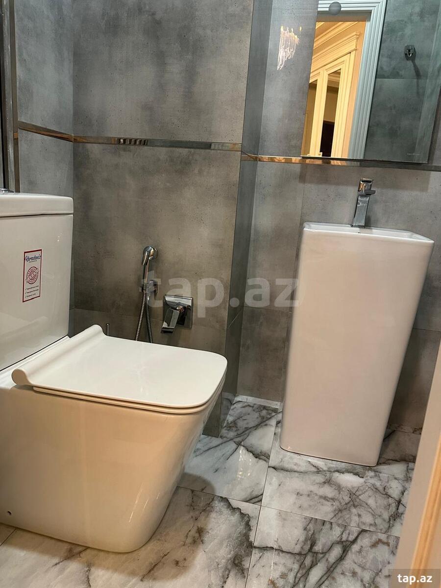 3-otaqlı yeni tikili kirayə verilir, Elmlər Akademiyası m., 130 m² (18)