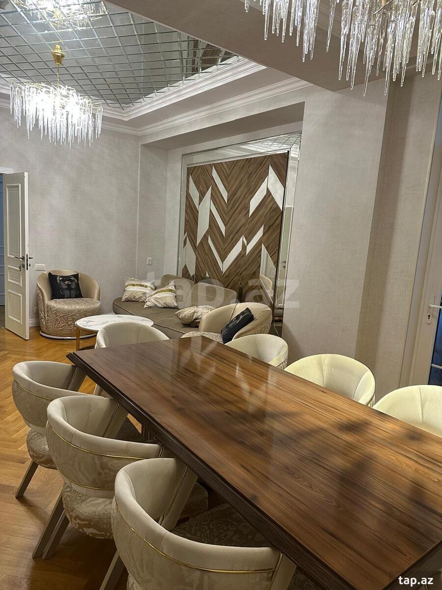 3-otaqlı yeni tikili kirayə verilir, Elmlər Akademiyası m., 130 m² (9)