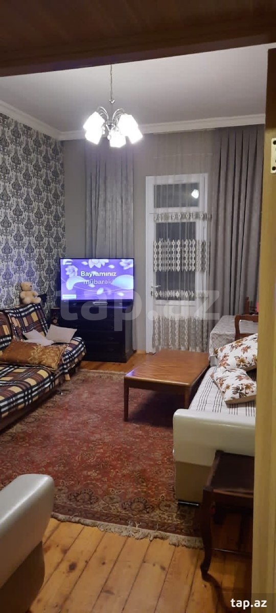 2-otaqlı yeni tikili, Qara Qarayev m., 52 m²