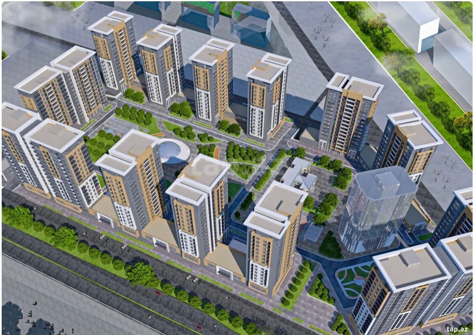 2-otaqlı yeni tikili, Qara Qarayev m., 52 m² (4)