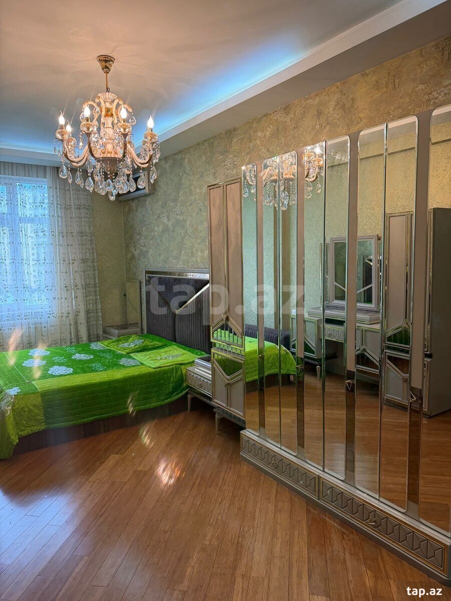 3-otaqlı yeni tikili kirayə verilir, Yasamal r., 130 m² (5)