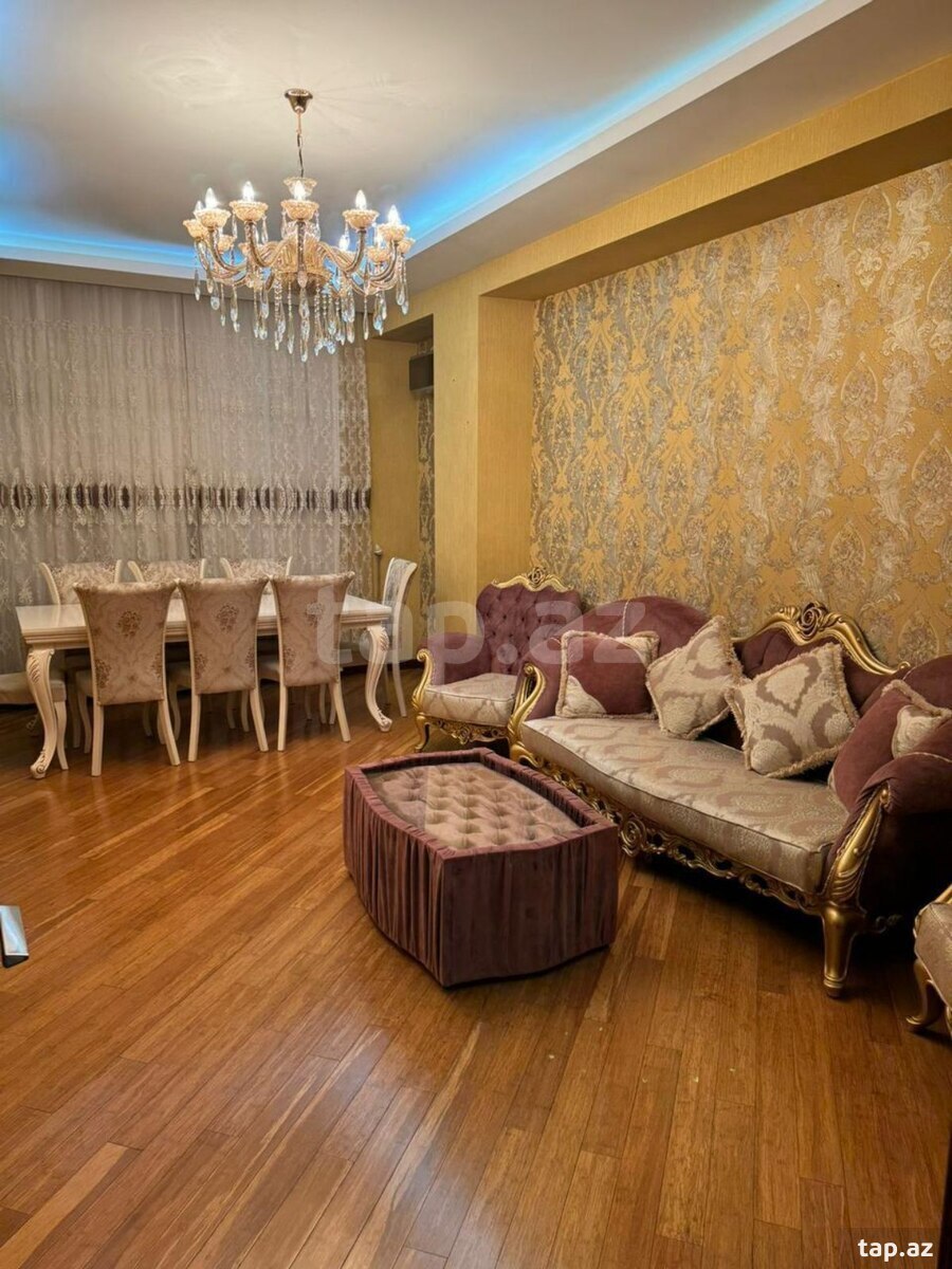 3-otaqlı yeni tikili kirayə verilir, Yasamal r., 130 m² (3)