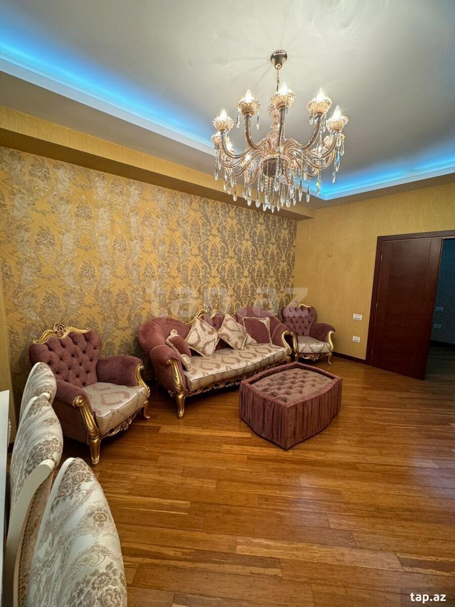 3-otaqlı yeni tikili kirayə verilir, Yasamal r., 130 m² (2)