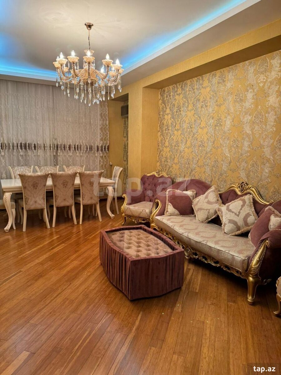 3-otaqlı yeni tikili kirayə verilir, Yasamal r., 130 m²