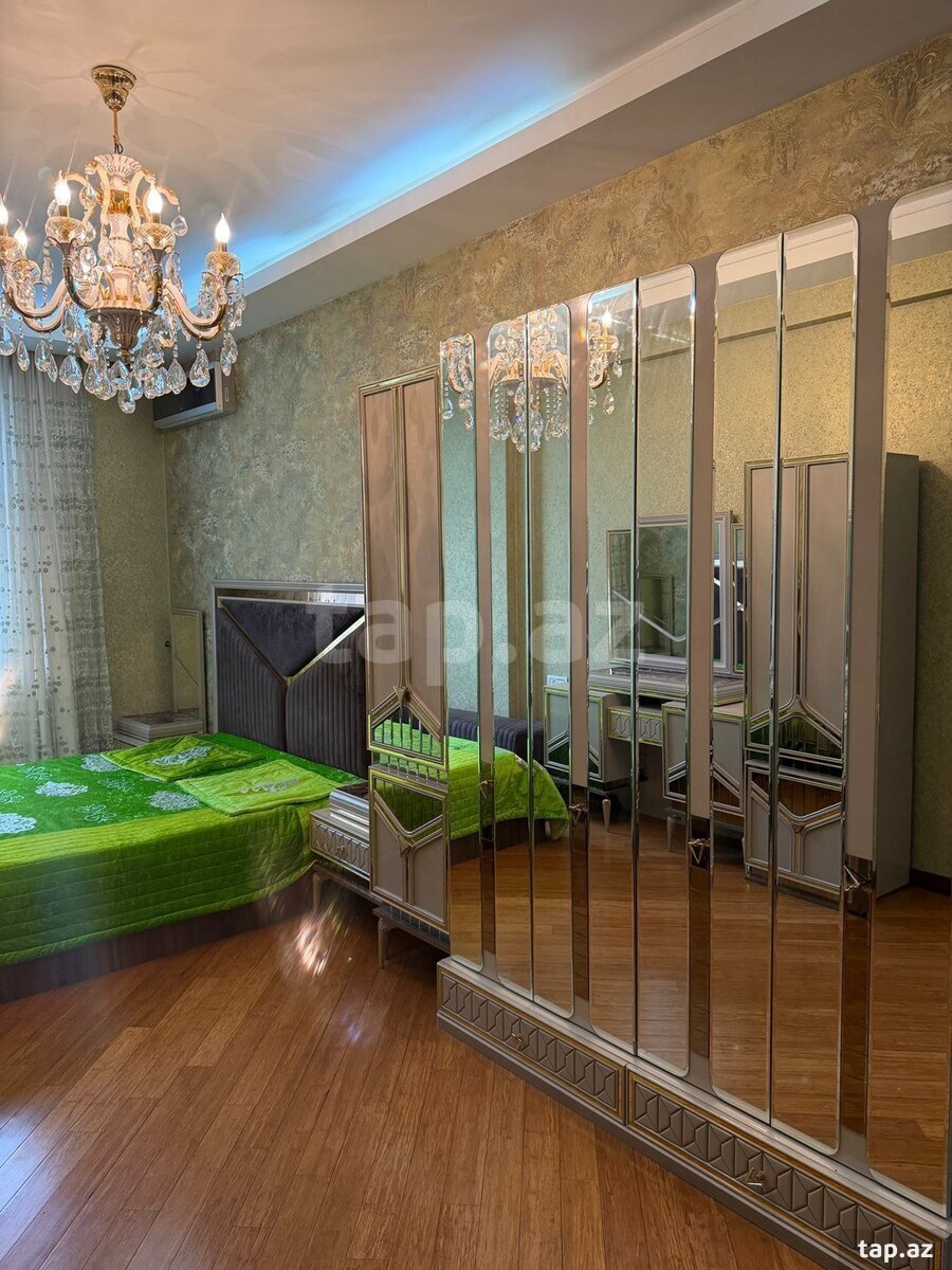 3-otaqlı yeni tikili kirayə verilir, Yasamal r., 130 m² (6)