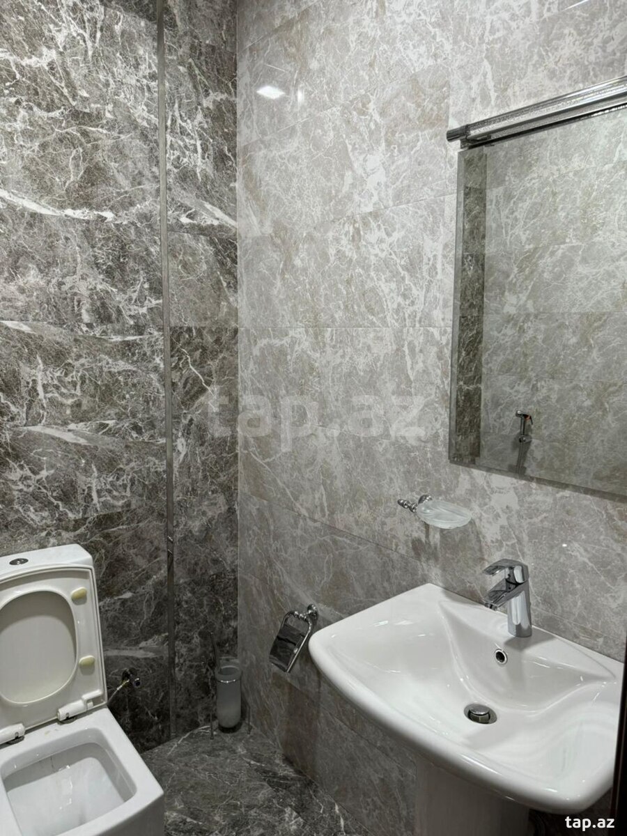 3-otaqlı yeni tikili kirayə verilir, Yasamal r., 130 m² (20)