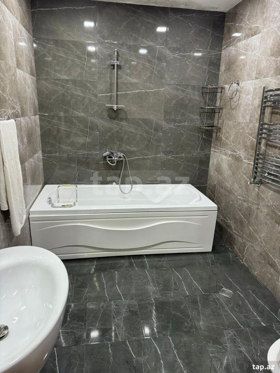 3-otaqlı yeni tikili kirayə verilir, Yasamal r., 130 m² (19)
