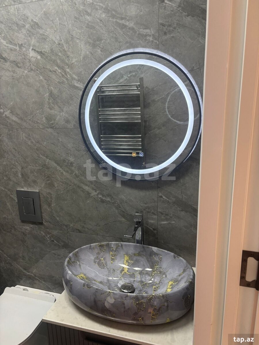 2-otaqlı yeni tikili kirayə verilir, Ziya Bünyadov pr., 60 m² (7)