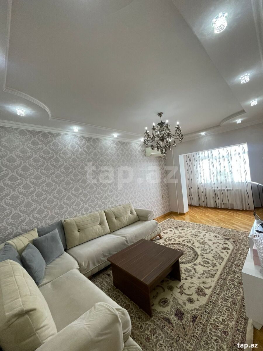 3-otaqlı mənzil, Binəqədi r., 90 m²