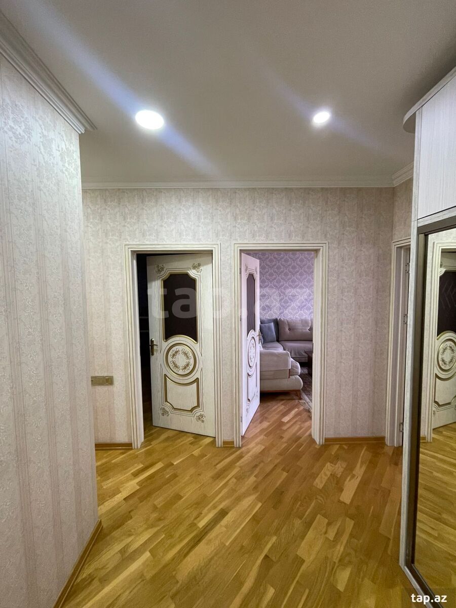 3-otaqlı mənzil, Binəqədi r., 90 m²