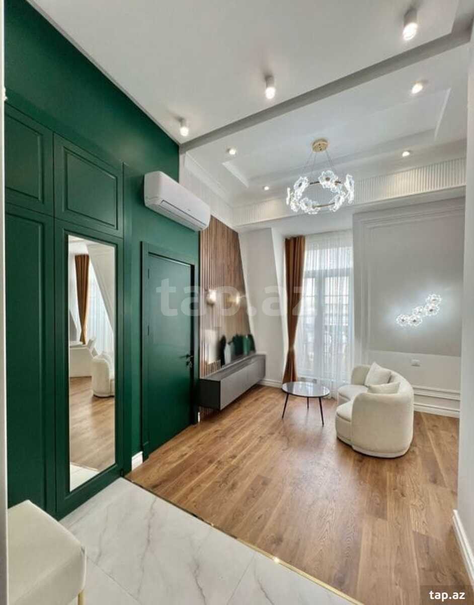 2-otaqlı yeni tikili kirayə verilir, Ağ Şəhər, 55 m²