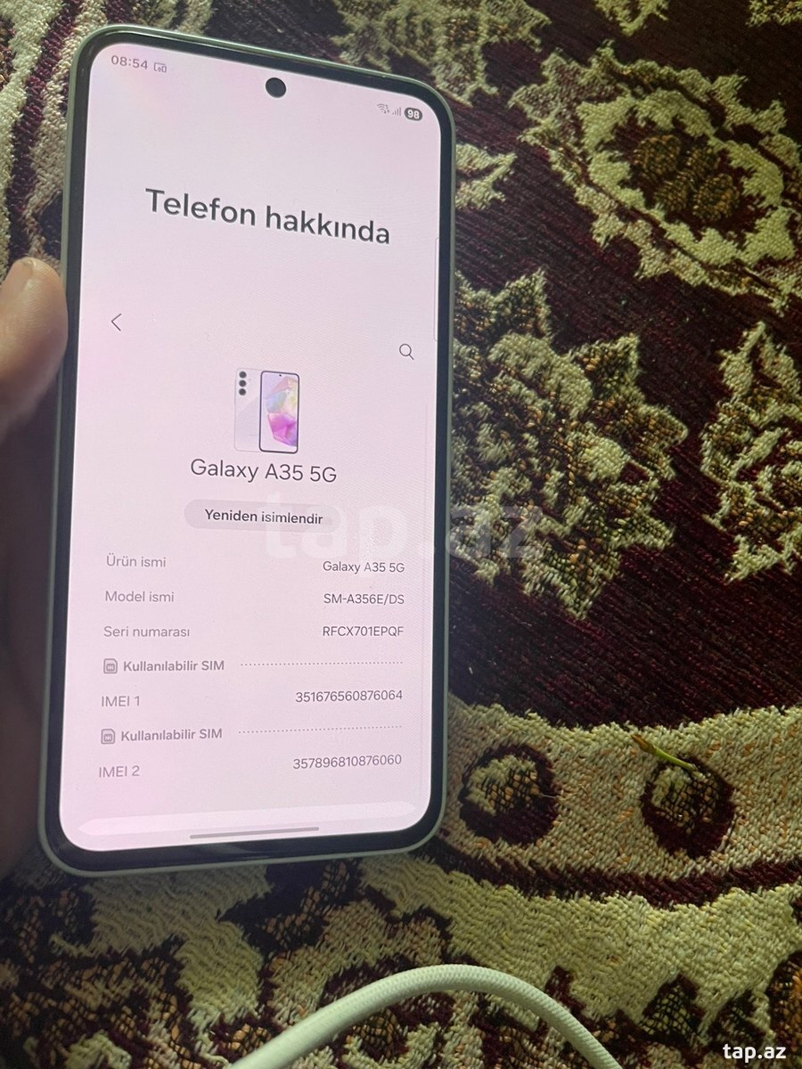 Samsung Galaxy A35 5G Awesome Iceblue 256GB/8GB
