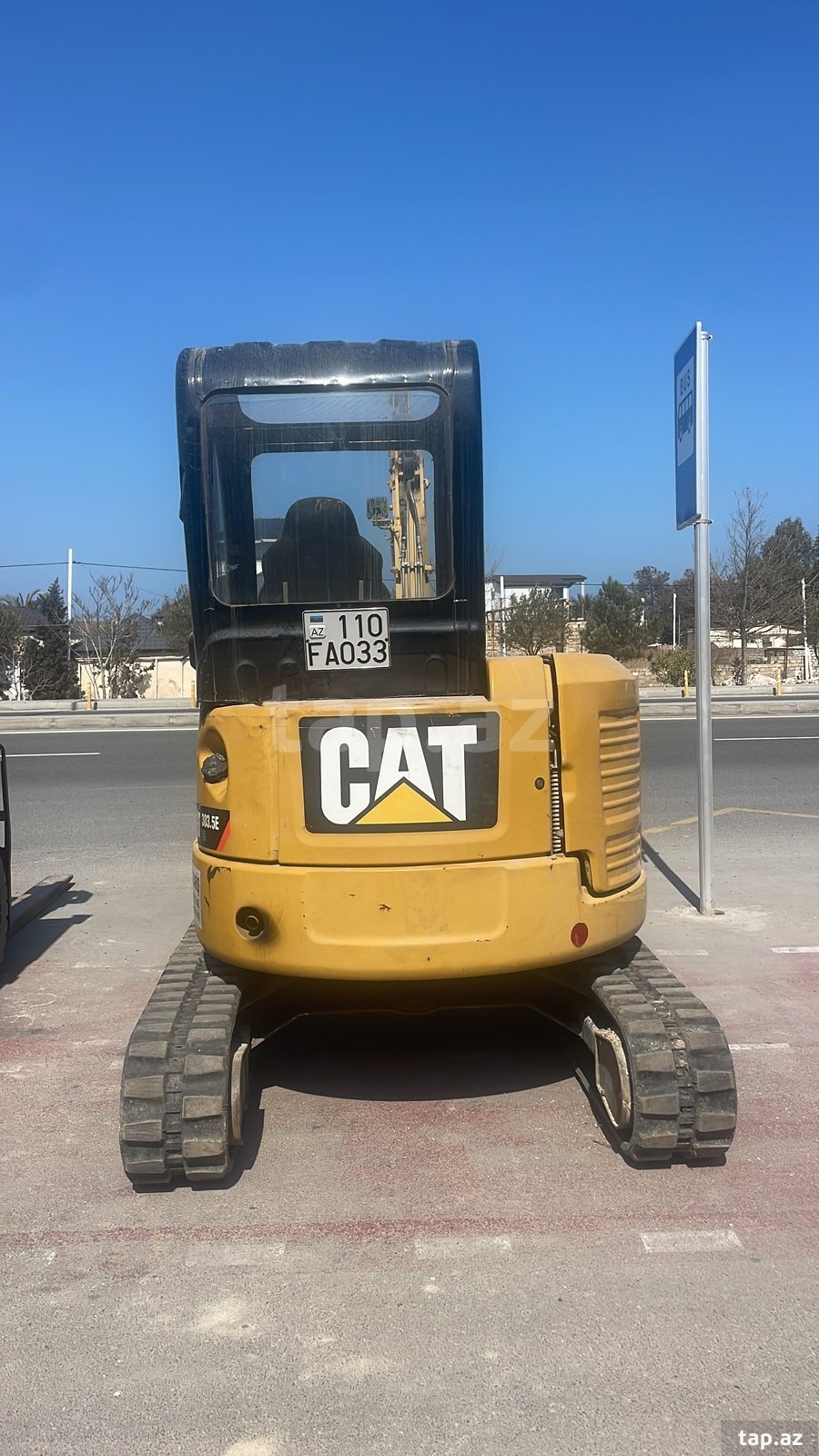 Mini ekskavator Cat, 2012 il  (6)