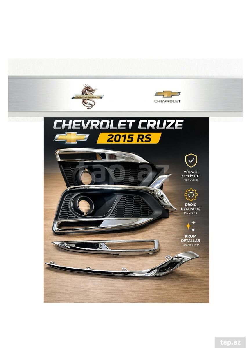 Chevrolet Cruze 2015 LTZ RS duman farası