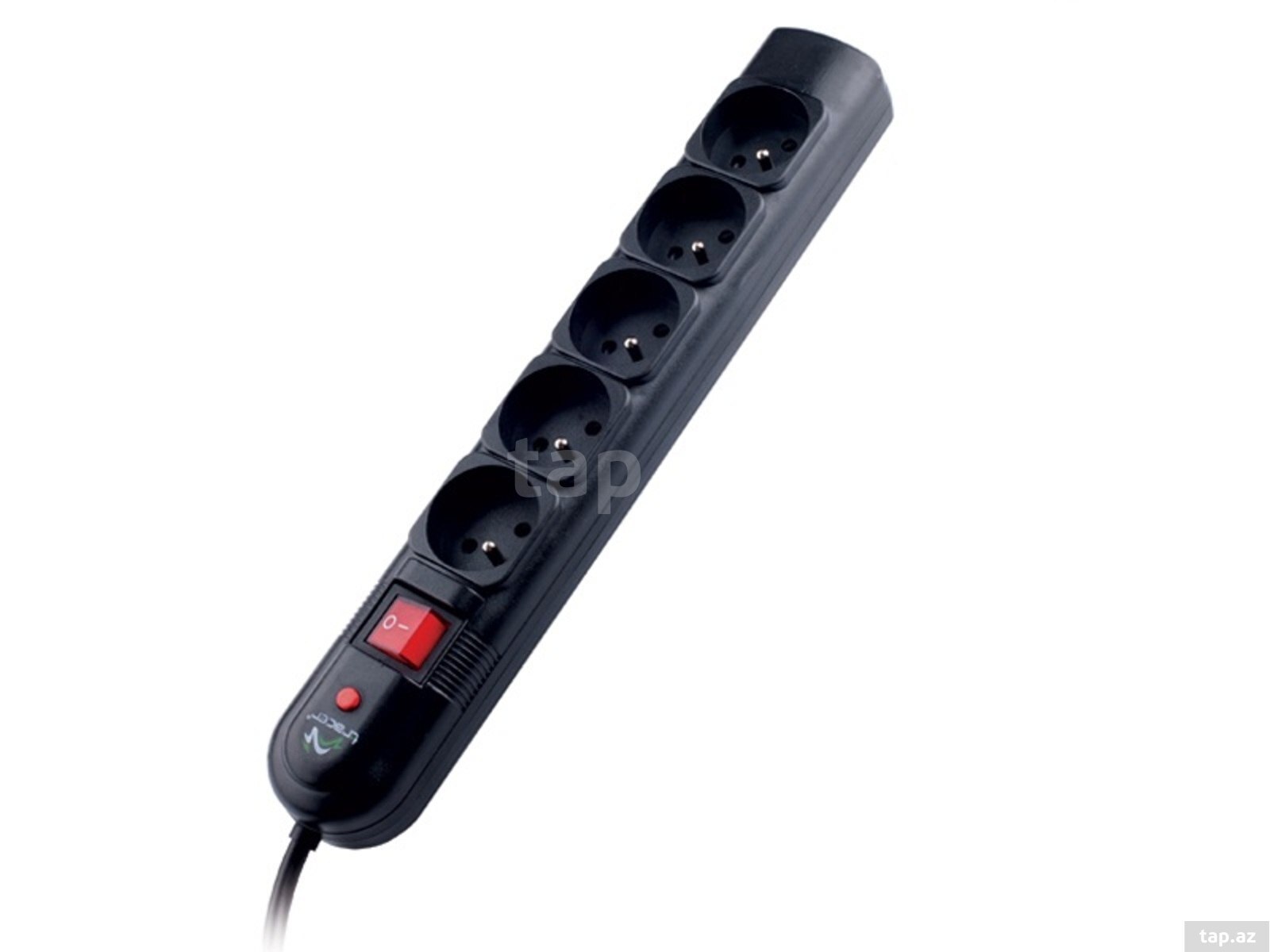 Surge protector TRACER PowerGuard + 3 m Black (5 outlets) S 30407 — 1