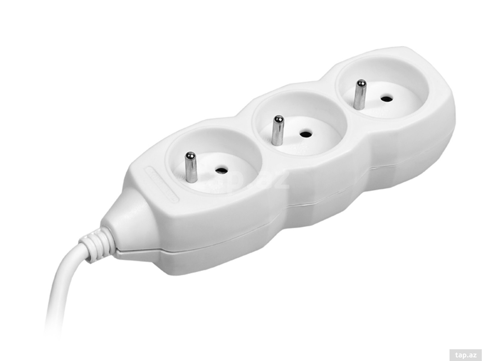 Extension cord TRACER PowerCord 1,5m (3 outlets, white) S44613 — 1
