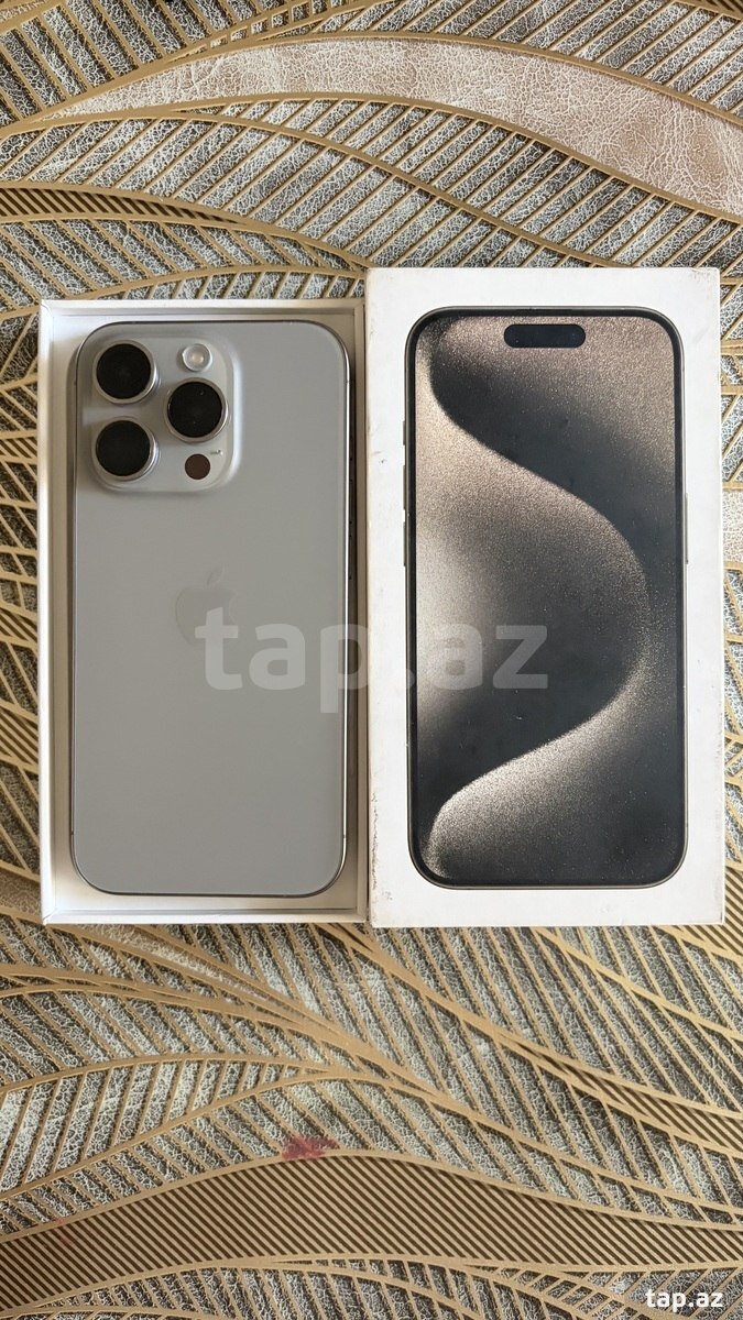 Apple iPhone 15 Pro Natural Titanium 128GB/8GB