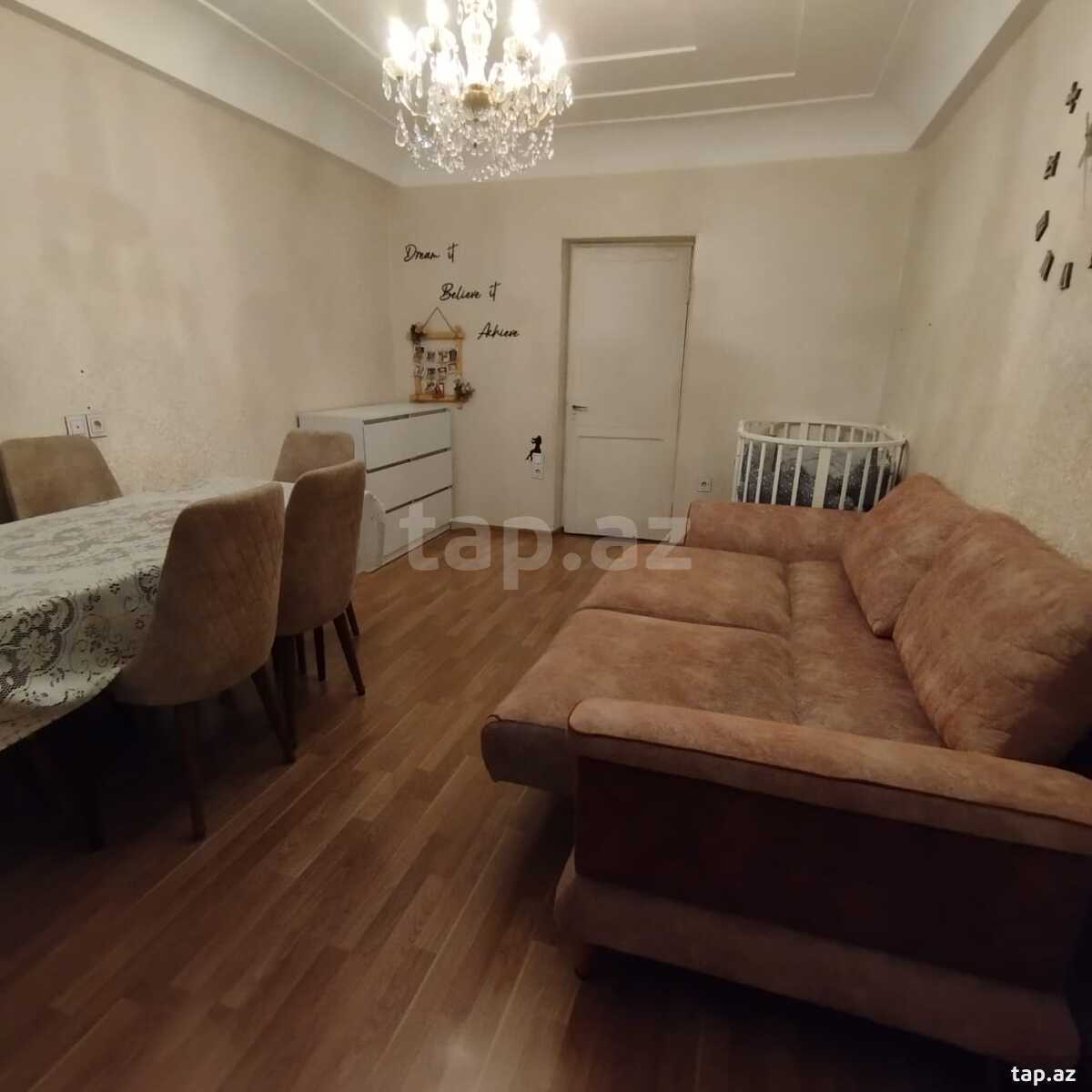 3-otaqlı mənzil, Həsən Bəy Zərdabi küç., 60 m²