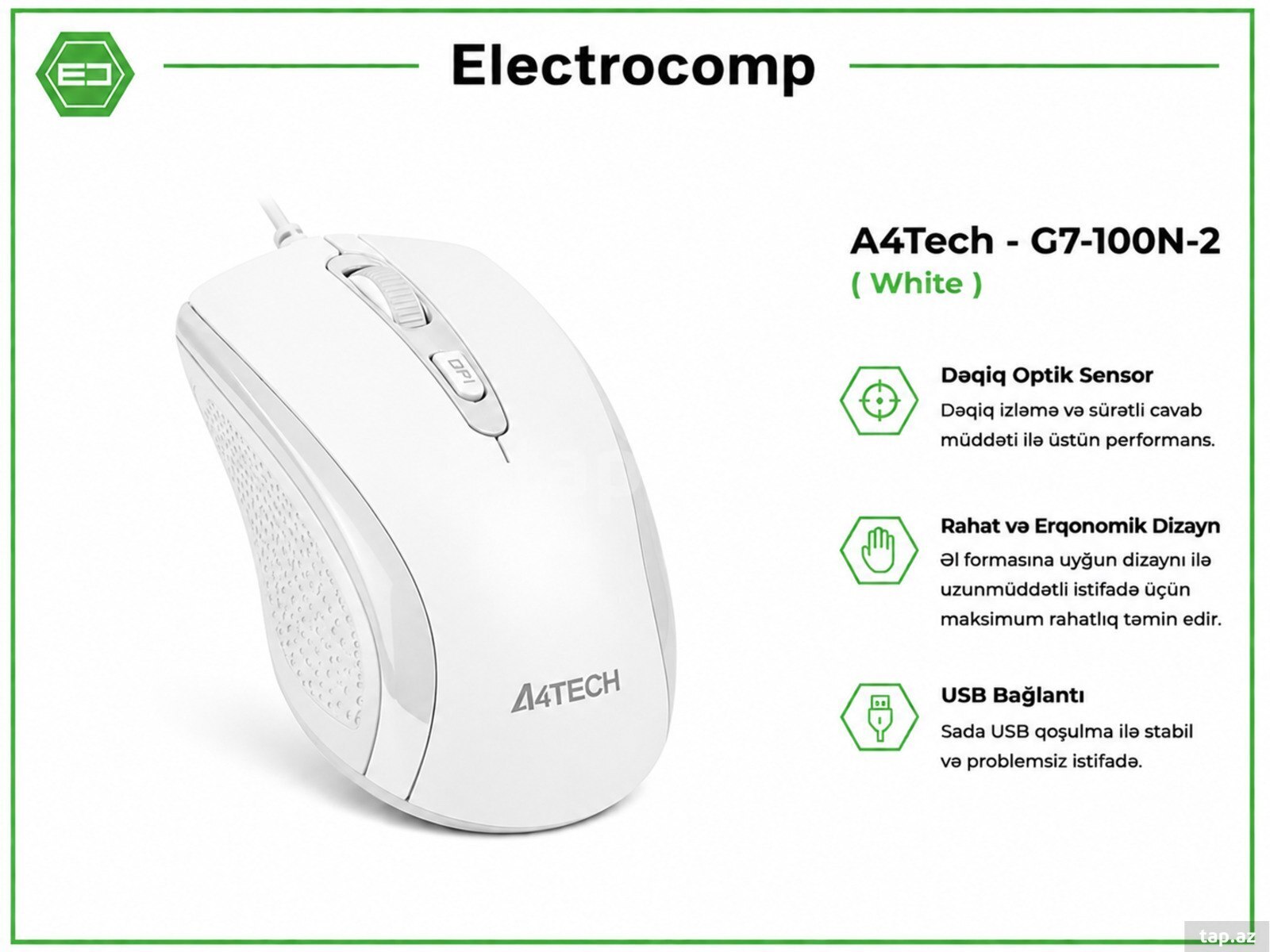 A4Tech G7-100N-2 (White)